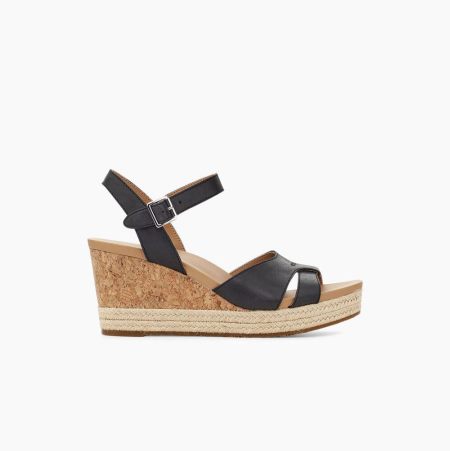 UGG Cloverdale - Sandaler Dame - Svart (NO-H967)